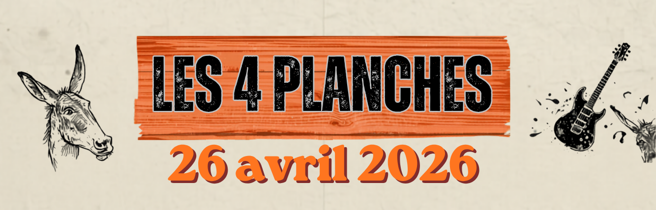 Les 4 planches - Histoire d'ânes - La Bouëxière - 26 avril 2026